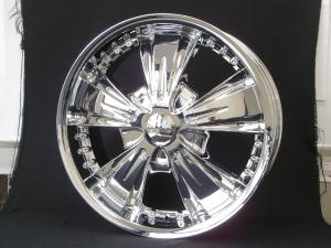 ジェンツー　クロームメッキ　22インチおすすめタイヤセット
