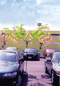 枝付造花6本セット(花びら通常サイズ)