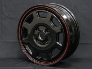 バラス　ブラックレッドライン　14インチおすすめタイヤセット